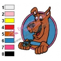 Scooby Doo Embroidery Design 21